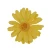 Sztuczna główka margaretki w kolorze żółtym 6 cm
