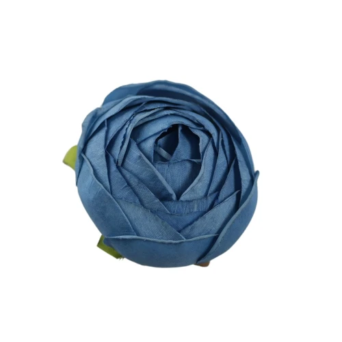 Sztuczna główka pełnik delikatnie podsuszana w kolorze niebieskim 6 cm