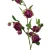 Kwiat sztuczny, gałązka dzikiej róży w kolorze fuksji/zielonym 80 cm
