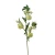 Kwiat sztuczny, gałązka dzikiej róży w kolorze zielonym 80 cm