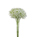 Sztuczna gumowa gipsówka w kolorze białym 50 cm