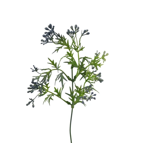 Sztuczna pięknotka na piku w kolorze niebieskim 48 cm