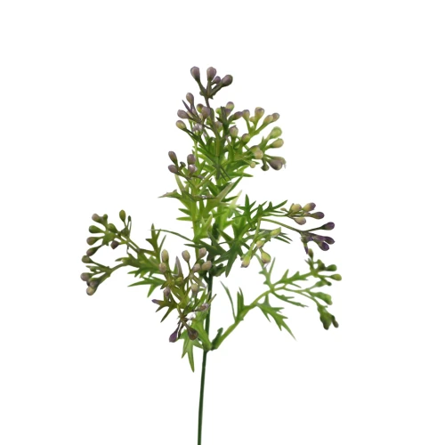 Sztuczna pięknotka na piku w kolorze brudnym fiolecie 48 cm