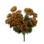 Sztuczny bukiet chryzantemy x17 mix 2 w kolorze brązowym 44 cm