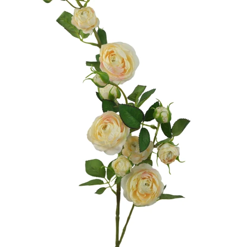 Img5995.webpKwiat sztuczny, gałązka dzikiej róży w kolorze brzoskwiniowym 80 cm