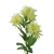 Sztuczny pojedynczy aster w kolorze jasno zielonym 70 cm