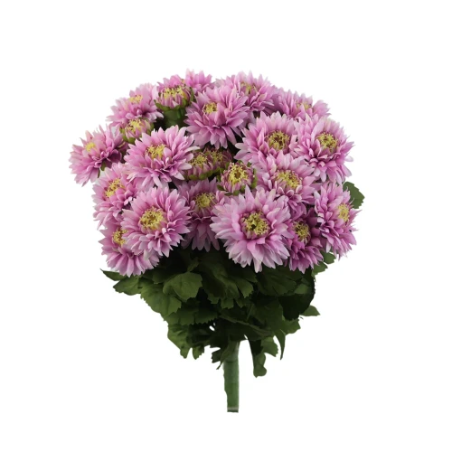 Sztuczny bukiet astrów mix 3 w kolorze różowym 40 cm