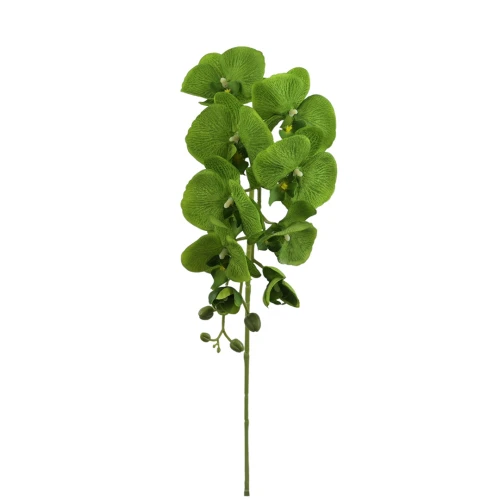 Sztuczny storczyk w kolorze zielonym 100 cm