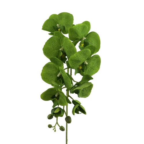 Sztuczny storczyk w kolorze zielonym 100 cm