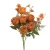 Sztuczny bukiet róży x6 w kolorze pomarańczowym 47 cm