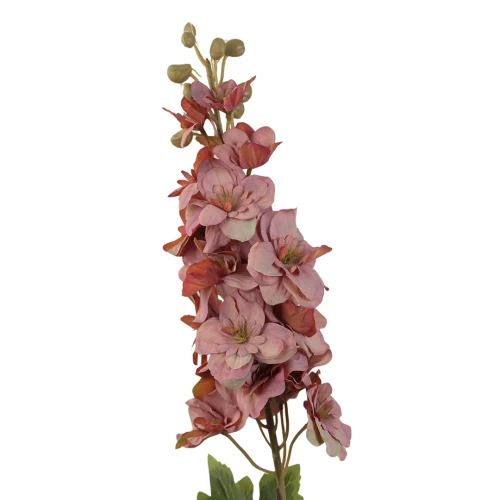 Sztuczna ostróżka w kolorze fiołkowo/różowym 86 cm