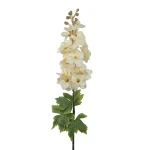 Sztuczna ostróżka w kolorze kremowym 86 cm