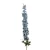Sztuczna wisteria w kolorze fioletowo/szarym 120 cm