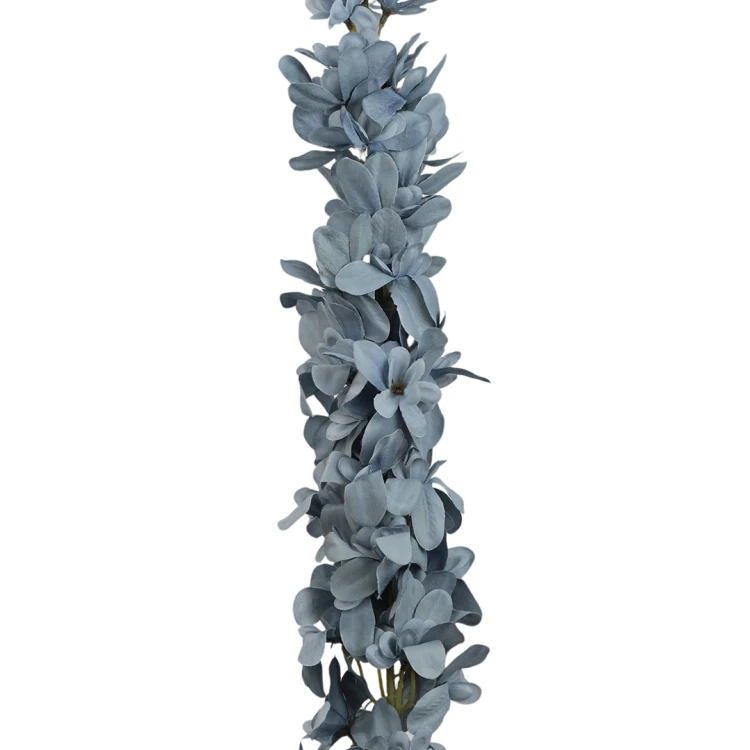 Sztuczna wisteria w kolorze fioletowo/szarym 120 cm