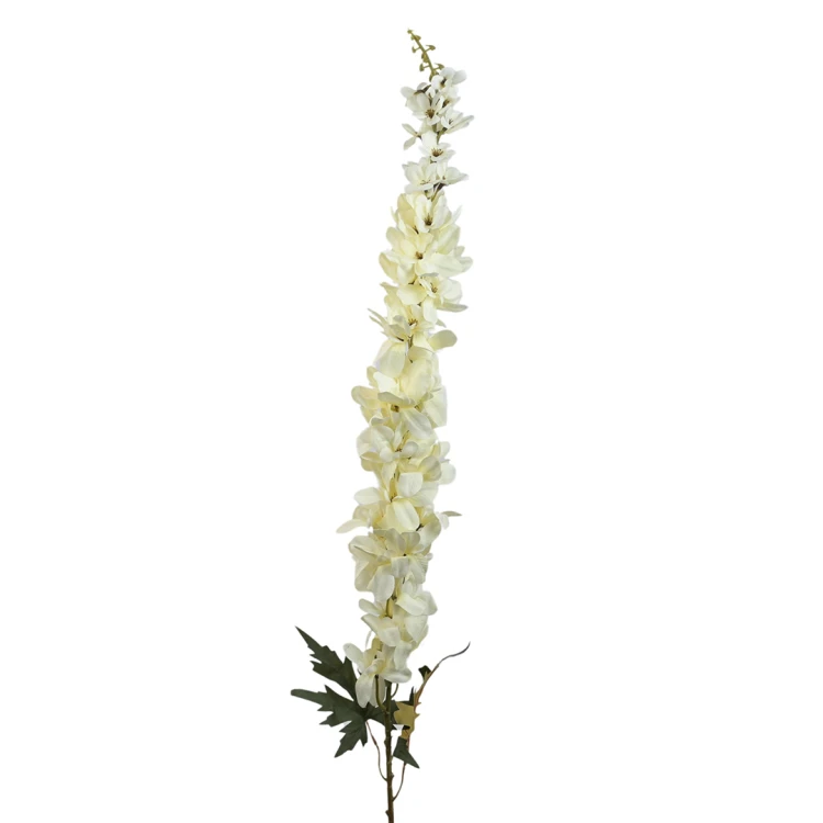 Sztuczna wisteria w kolorze kremowym 120 cm