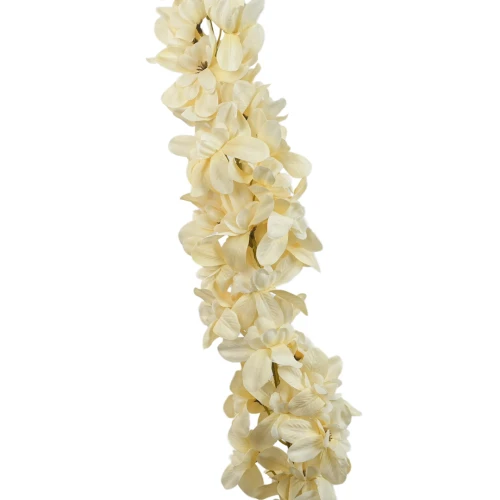 Sztuczna wisteria w kolorze brzoskwiniowym 120 cm