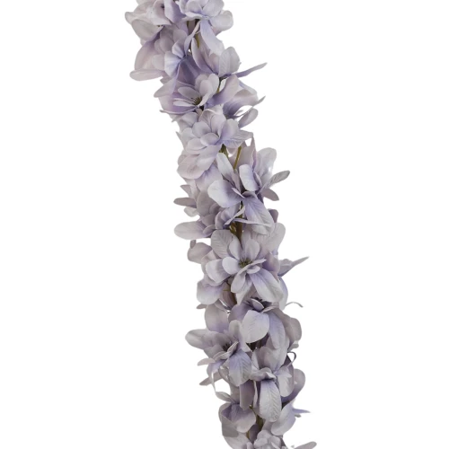 Sztuczna wisteria w kolorze jasno fioletowym 120 cm