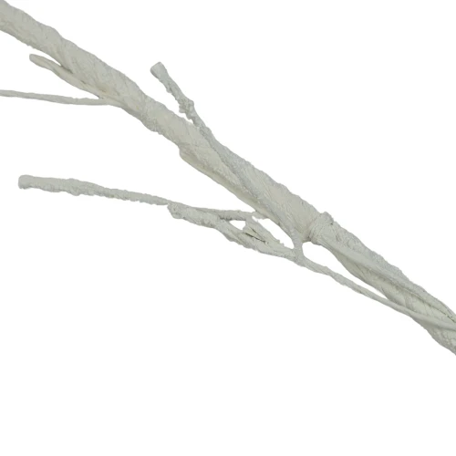 Sztuczny patyk dekoracyjny w kolorze białym 140 cm