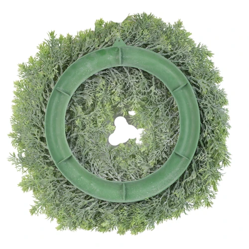 Sztuczny wianek wodorost w kolorze zielonym 42 cm