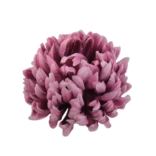 Sztuczna chryzantema ananas w kolorze fiołkowo/różowym 14 cm