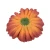 Sztuczna chryzantema ananas w kolorze pomarańczowo podpalanym 14 cm
