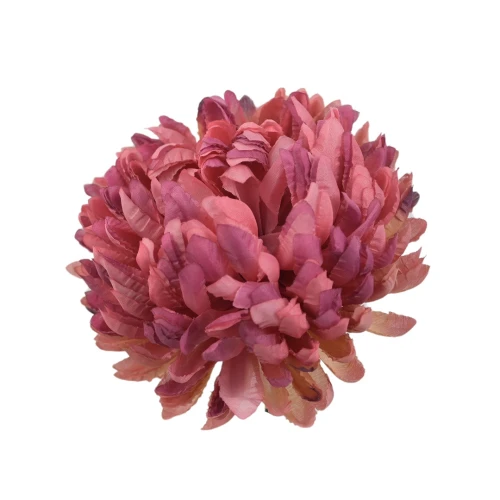 Sztuczna chryzantema ananas w kolorze fiołkowo/różowym 14 cm