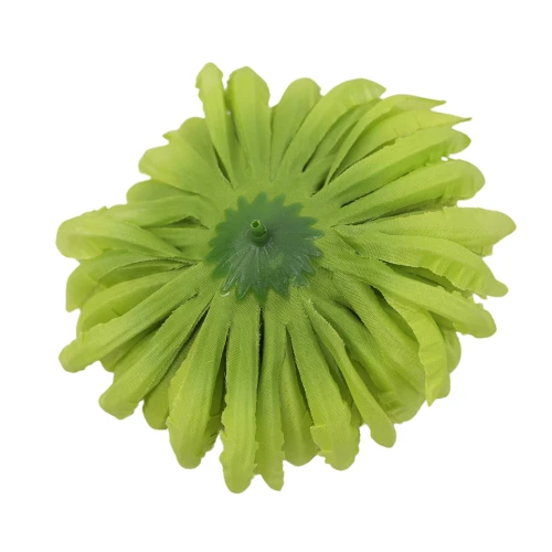 Sztuczna chryzantema ananas w kolorze zielonym 14 cm