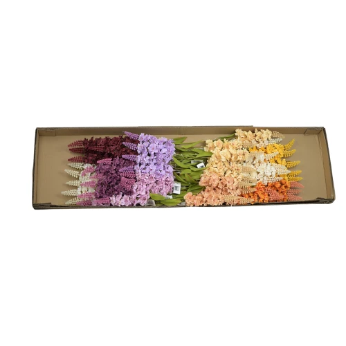 Karton ostróżki mix jesienny 70 cm