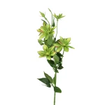 Sztuczny klematis w kolorze ciemno zielonym 86 cm