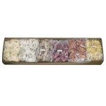 Karton mix 3 głowy piwonii mix kolorów 18 cm