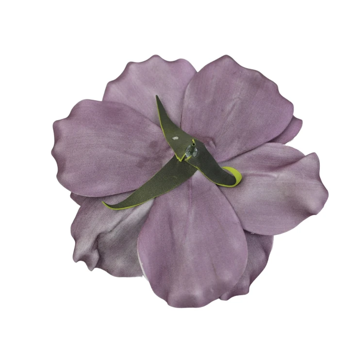 Sztuczna głowa piankowa w kolorze fioletowym 23 cm