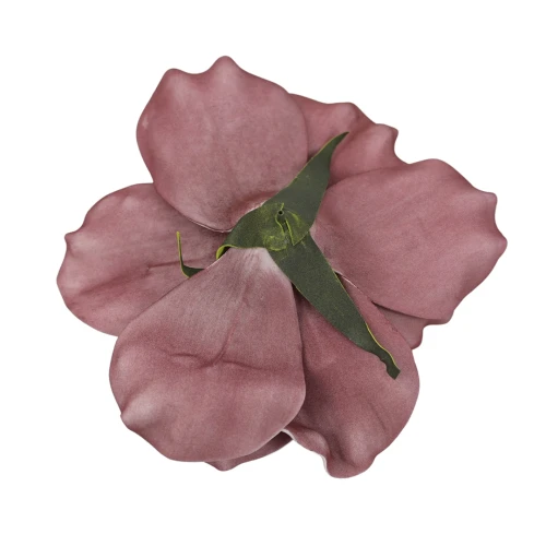 Sztuczna głowa piankowa w kolorze bordowym 28 cm