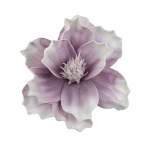 Sztuczna głowa piankowa w kolorze jasno fioletowym 28 cm