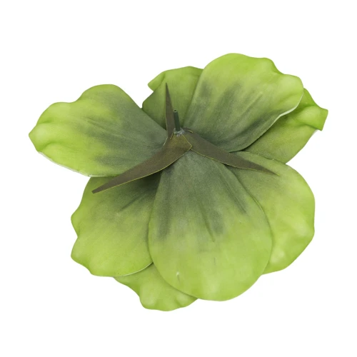 Sztuczna głowa piankowa w kolorze zielonym 28 cm