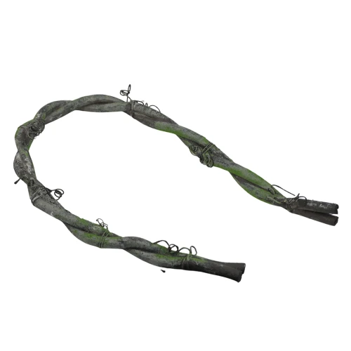 Sztuczny korzeń ozdobny w kolorze brązowo/zielonym 155 cm