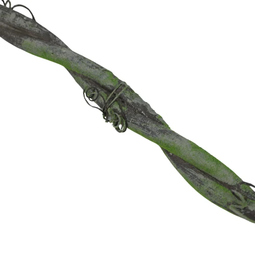 Sztuczny korzeń ozdobny w kolorze brązowo/zielonym 155 cm