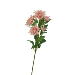 Sztuczny pojedynczy aster w kolorze orzecha laskowego 70 cm