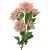 Sztuczny pojedynczy aster w kolorze orzecha laskowego 70 cm