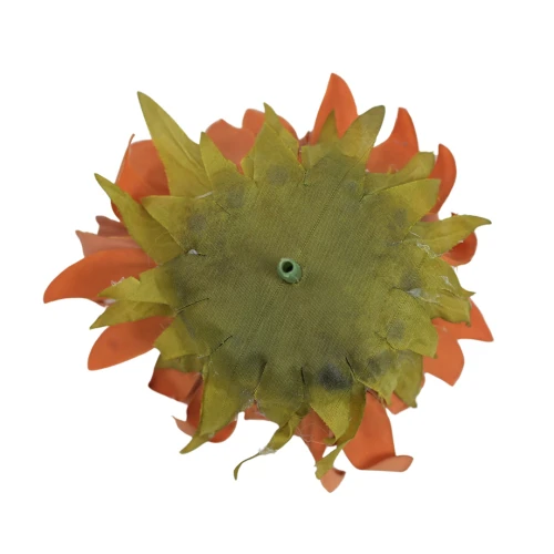 Sztuczna głowa protei w kolorze brązowym 12 cm