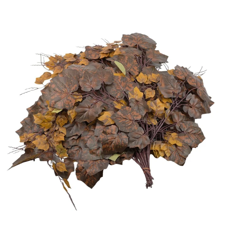 Sztuczny liść winogrono w kolorze brązowym 70 cm
