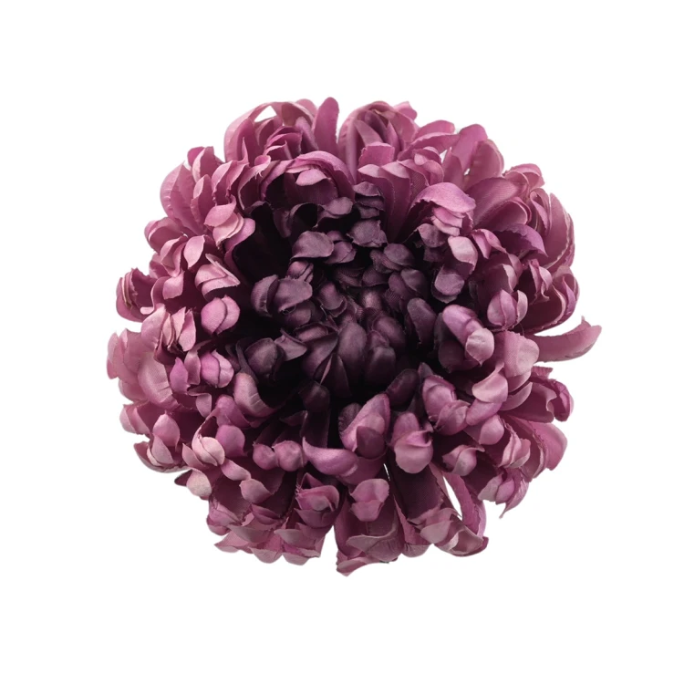 Sztuczna duża chryzantema w kolorze fioletowym 16 cm