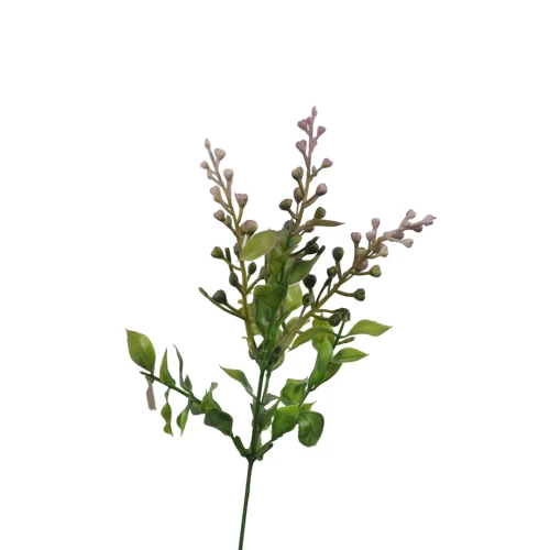 Sztuczne gałązki serduszek w kolorze fioletowym 50 cm