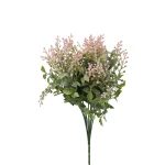 Sztuczne gałązki serduszek w kolorze różowym 50 cm