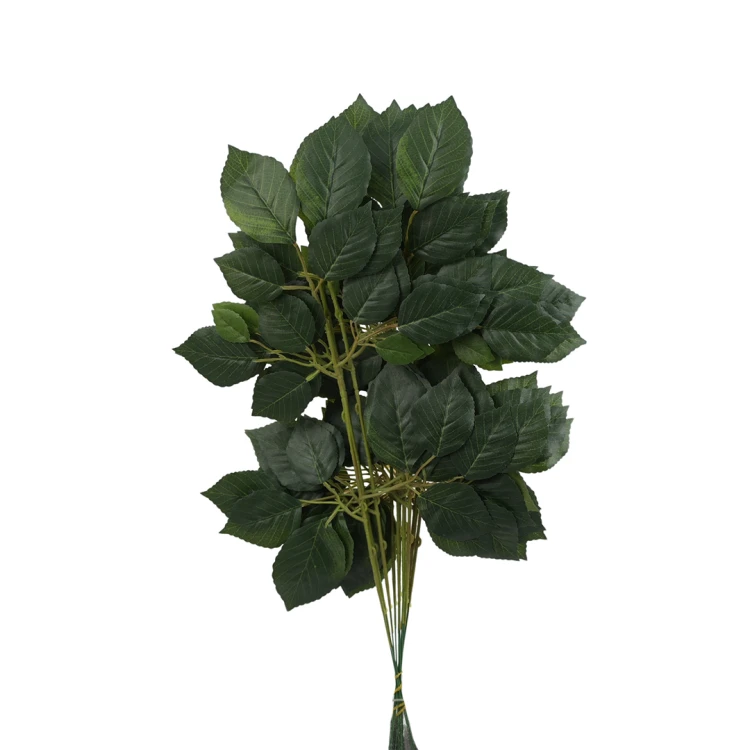Sztuczny liść buku w kolorze zielonym 60 cm