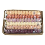 Karton sztucznej mini chryzantemy mix kolorów 8 cm mix 4