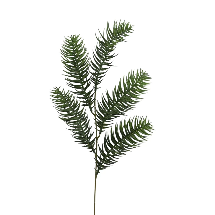 Sztuczna jodła plastikowa w kolorze zielonym 55 cm