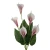 Sztuczna kalia x5 zestaw 4 sztuki w kolorze kremowo/różowym 90 cm