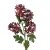 Sztuczna gałązka ozdobna x4 w kolorze bordowym 68 cm