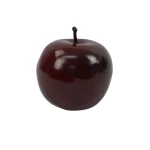 Sztuczne jabłko ozdobne x6 w kolorze czerwonym 7 cm
