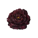 Sztuczna głowa piwonii w kolorze bordowym 16 cm